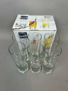 * almost unused * cocktail glass glass straight glass Smart glass soft drink glass 6 point set ②