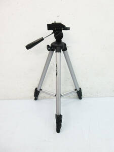 F9153●三脚 ハクバ HAKUBA●VF atuminum tripod W312●アルミ/4段/雲台/水平器付き●Tripod●カメラスタンド●撮影器具