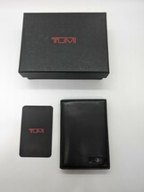 １円スタート　TUMI トゥミ　ガぜテッド　カードケース_画像2