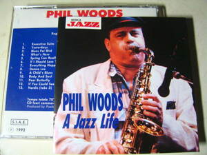 無傷CD フィル・ウッズ ベスト１３曲 PHIL WOODS / A JAZZ LIFE /li