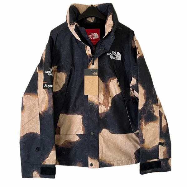 Supreme The North Face Bleached Denim Print Mountain Jacket 試着のみ