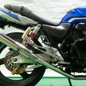 ホンダ CB400SF CB400SB NC39 1999-2007 LCIPARTS LCI ラウンドステンレスフルエキゾーストマフラーの画像2