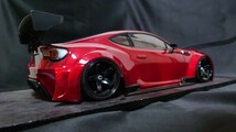 ☆希少☆　1/10 RCボディ　ヨコモ　織戸　D1GP　トヨタ86　ZN6　BRZ　新品未使用完成品 ラジドリ　ドリパケ　などに_画像9