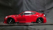 ☆希少☆　1/10 RCボディ　ヨコモ　織戸　D1GP　トヨタ86　ZN6　BRZ　新品未使用完成品 ラジドリ　ドリパケ　などに_画像6