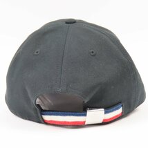 69049★1円スタート★MONCLER モンクレール 新品同様美品 ベースボール 帽子 キャップ コットン ブラック_画像4