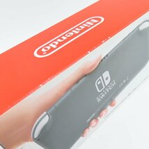 69313★1円スタート★任天堂 新品同様美品 ニンテンドー Nintendo Switch Lite 本体 スイッチライト 箱付 HDH-S-GAZAA ゲームハード グレー_画像3