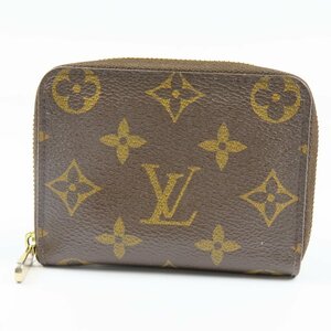 69395★1円スタート★LOUIS VUITTON ルイヴィトン 外極美品 ジッピーコインパース 小銭入れ モノグラム コインケース PVC ブラウン