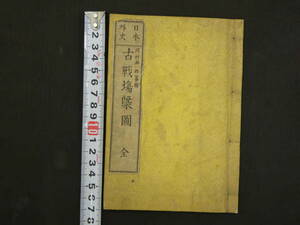 日本外史　古戦場概図　河村与一郎纂輯　明治14年　銅版刷　古地図　和本　古文書