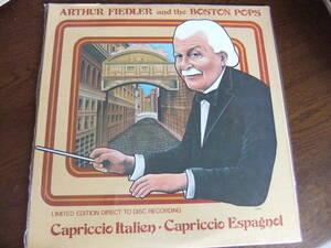 ARTHUR FIEDLER and the BOSTON POPS / Capriccio Italien・Capriccio Espagnol CCS-7003