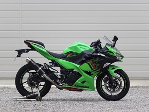 新品 WR’S Ninja400 (2BL-EX400G/8BL-EX400L) スリップオン ステンレス/カーボンサイレンサー BC4430JM ニンジャ マフラー