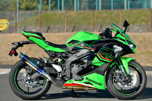 新品 ビームス ZX-4RR/ZX-4R SE(8BL-ZX400P)用 R-EVO2 スリップオン ヒートチタンサイレンサー 政府認証 G435-54-P1J BEAMS マフラー