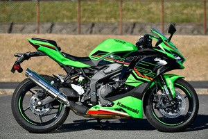 新品 ビームス ZX-4RR/ZX-4R SE(8BL-ZX400P)用 R-EVO2 スリップオン ステンレスサイレンサー 政府認証 G435-54-P3J BEAMS マフラー