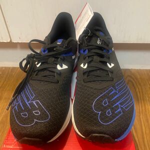 DynaSoft Flash v6 New Balance MFLSHBJ6-D ブラック×ブルー ランニングシューズ