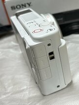 【在庫処分特価】【展示美品】【あすつく】SONY☆VLOGCAM ZV-1G/WC シューティンググリップキット (W) [ホワイト]_画像5