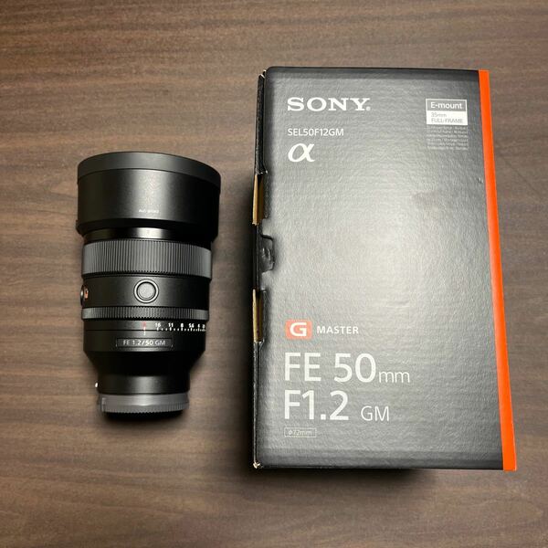 美品　SONY FE50mm F1.2 GM ソニーEマウント