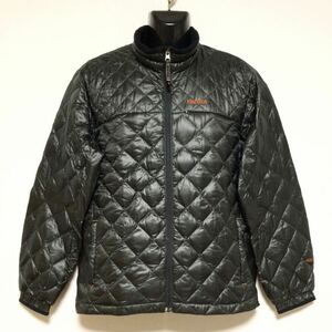 美品☆Marmot/マーモット☆ダウンジャケット☆キルティング/825fill/ダウン95%/超軽量/防寒/ジャンパー/登山/アウトドア/ダークグレー/L