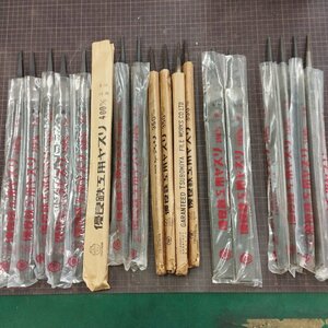 【Y151】ツボミヤ 鉄工ヤスリ 鉛工ヤスリ 200mm 350mm 400mm 三角 半丸 平 中目 荒目 保管品 不揃い品有? ??