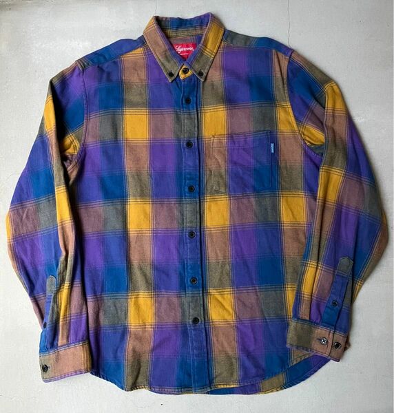 Supreme Shadow Plaid Flannel Shirt シュプリーム ネルシャツ