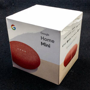 3Q売切！税無し◇Google Home Mini スマートスピーカー GA00217-JP コーラル★未開封★★0220-2