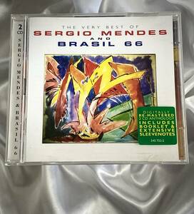 セルジオメンデス　ベスト2枚組●Sergio Mendes & Brasil '66 / The Very Best● 1997年UK初盤 A&M Records_540 752-2