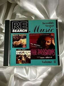 ★Re/Search : Incredibly Strange Music Volume II●1995年US盤_Asphodel0951 ラウンジ/モンド_Hot Butter/Les Baxter/Ken Nordine...