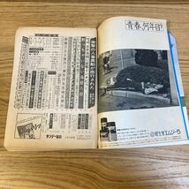 TA-100【サンデー毎日1979年6月10日号 昭和54年6/10 】当時物 昭和レトロ レア 雑誌 時代物 古本 グラビア増ページ_画像6