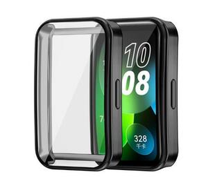 Huawei Band 9 8 cover band8 band9 case screen protection TPU protective cover smart watch soft protection case waterproof Impact-proof black 