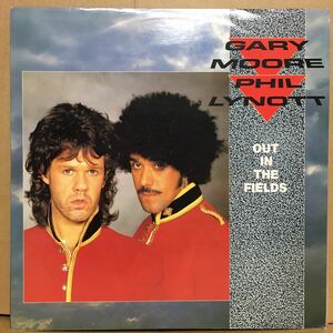 12' GARY MOORE & PHIL LYNOTT / OUT IN THE FIELDS