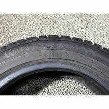 ☆::送料無料::☆ダンロップ WINTER MAXX WM02 155/65R14 4本SET◎2018年製9~9.5分山スタッドレス◎中古 特筆すべき損傷なし◎タント等に_画像8