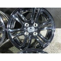 ホンダ 純正 アルミホイール 14 x 4.5J 4穴 100 +40 56mm 4本SET◎中古 若干の傷、腐食あり◎旭川手渡し可_画像3