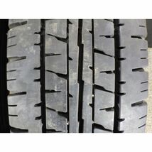 ダンロップ ENASAVE VAN01 195/80R15 107/105L LT 4本SET◎2019年製8分山オンロード◎中古 4本に若干のビート傷等あり◎旭川手渡し可_画像5