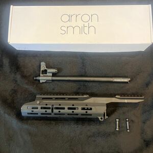 arron smith SAG MK2.1 ハンドガード 東京マルイ AKM ガスブローバック対応 M-LOK 傷有り はアウターバレル ガスブロック マウント レイル