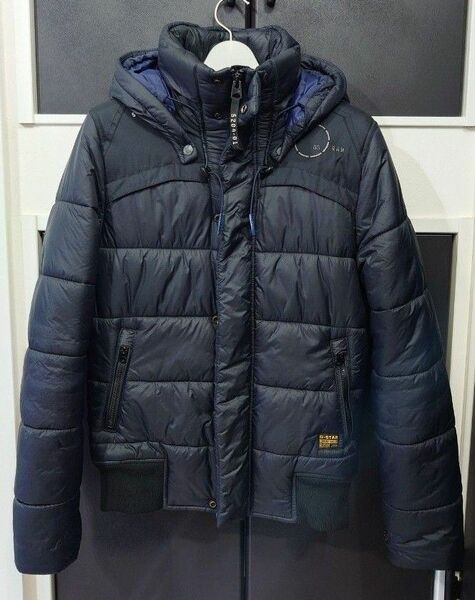 G-STAR RAW ジースター ネイビー 中綿ジャケット S