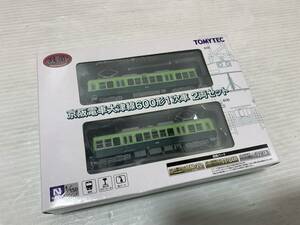 28/204☆【未開封】TOMYTEC　京阪電車大津線600形1次車　2両セット　Nゲージ　1/150　鉄道模型　鉄道コレクション　写真追加有☆C1