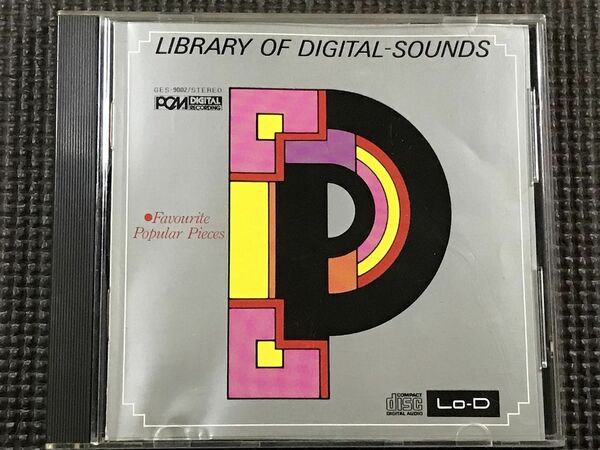 デジタル・サウンドの世界 ポピュラー編 これがポピュラーサウンドだ LIBRARY OF DIGITAL-SOUNDS Favourite Popular Pieces 　CD