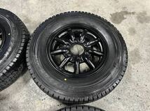 【東京引き取り限定】スタッドレス195/80R15 ブリザックVL10 ファブレスMC-9 4本_画像5