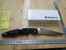 『H27D』スパイダルコ　SPYDERCO ポリスモデル3 VG-10　フォールディングナイフ_画像7