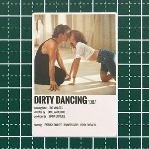 防水ステッカー おしゃれ 映画　ダーティ ダンシング　Dirty Dancing