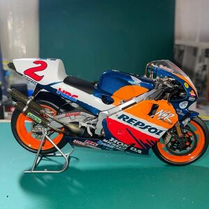 タミヤ1/12 HONDA '98NSR500レプソル・ホンダ　完成品　