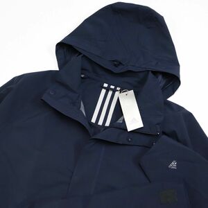 ★アディダス adidas 新品 メンズ アウター ウェア スリーライン M ID2.0 2L ハーフコート ジャケット 紺 XXXL [HP1410-3XL] 二 零★QWER