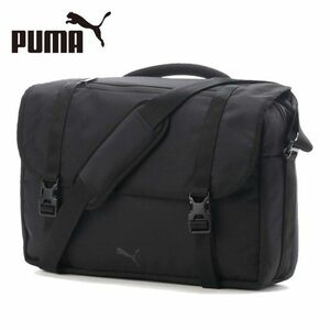 ★プーマ PUMA 定価12100円 新品 3WAY オックスユーティリティバッグ ショルダーバッグ リュック PC可能 黒[078674011N] 六★QWER■