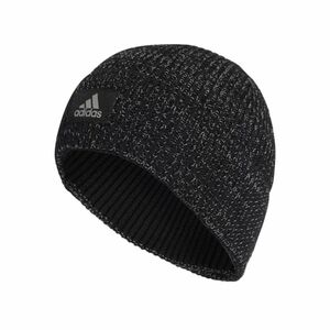 ●送料390円可能商品 アディダス adidas 新品 メンズ カジュアル 防寒 ビーニー ニット帽 キャップ 帽子 黒 [HG7798-5760] 七★QWER