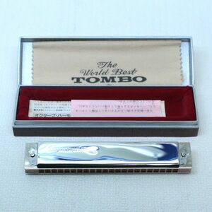 033d present condition operation not yet verification dragonfly harmonica Professional TOMBO Professional22 No1722 C Junk 