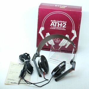 110d 簡易動作確認済 ジャンク audio-technica オーディオテクニカ ATH-2 ヘッドフォン 日本製