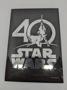  not for sale Star * War z40 anniversary campaign sticker 