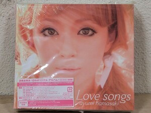 未開封 浜崎あゆみ Love songs 初回盤 CD+DVD 12thオリジナルアルバム