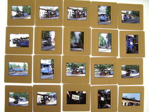 (1f402)629 写真 古写真 鉄道 鉄道写真 蒸気機関車 海外 山岳列車 登山列車 ヨーロッパ フィルム ポジ まとめて 20コマ スライド