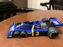 絶版ディアゴスティーニビッグスケールF1車のみ1/24ティレルP34シックスホイラータイレル6輪車現状他HOTWHEELS等多数出品定形外同梱可_画像4