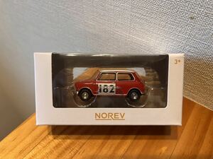 新作NOREVノレブ３インチ限定1964MINIミニクーパーSタータンレッド ラリー仕様未開封他トミカhotwheels有同梱定形外可