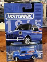 新作マッチボックスMATCHBOXテーマオートモーティブ1/64?AUSTIN MINI VANオースチンミニバン1965他HOTWHEELS出品同梱定形外可_画像1